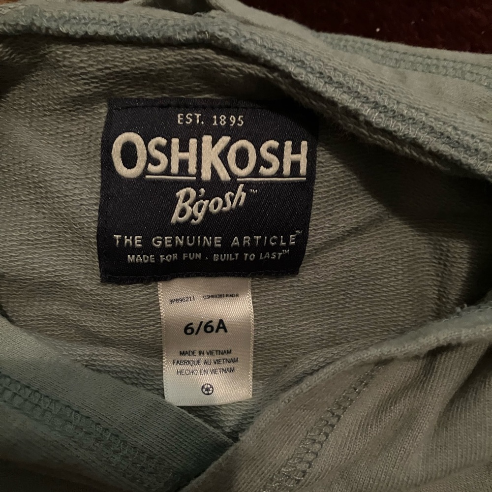 2/40$ Bundle 9 pieces Carters Osh 100% cotton size 6 - Picture 7 of 14